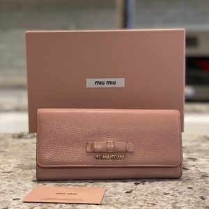 Miu Miu Leather Wallet